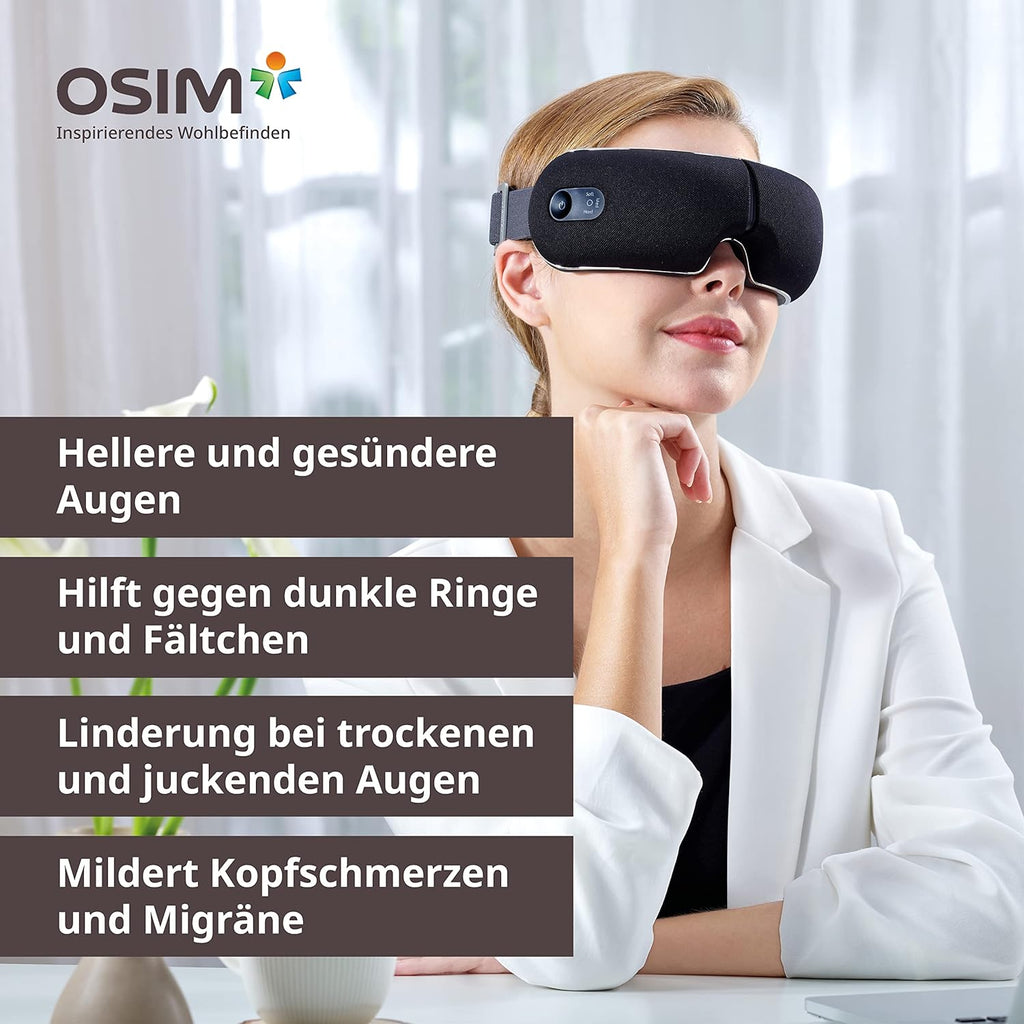 ماساژور چشم هوایی uVision توسط OSIM